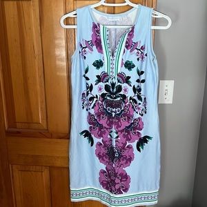 New York & Company sleeveless floral dress